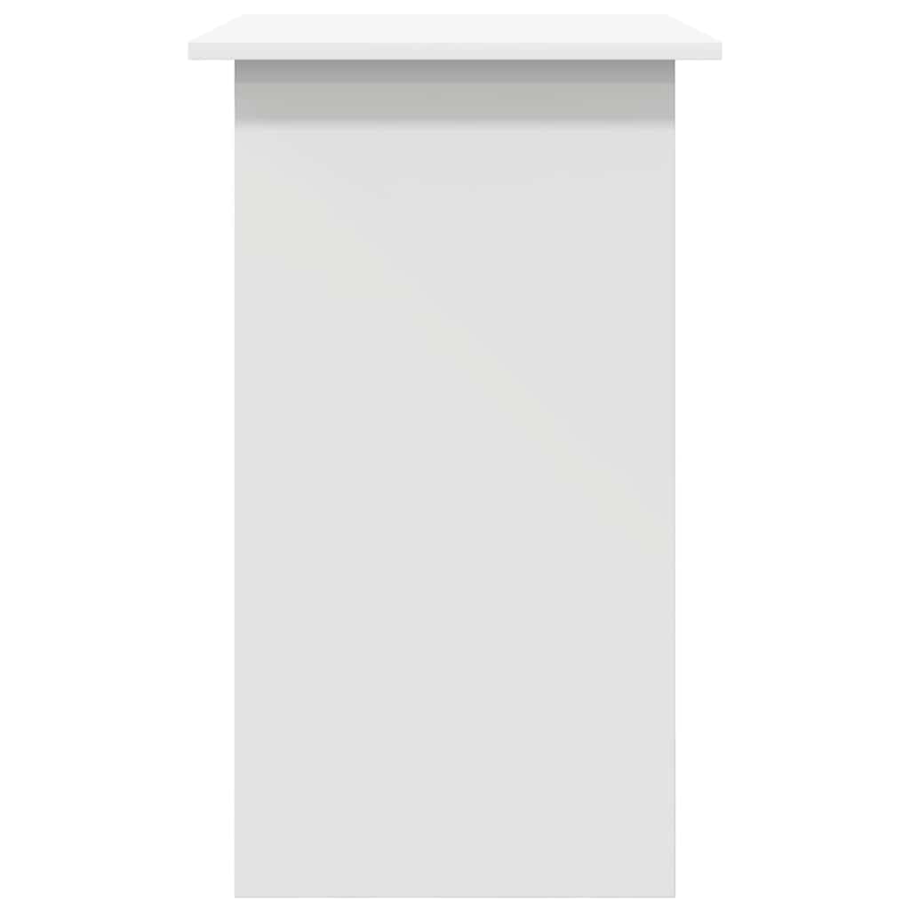 Scrivania Bianca 80x45x74 cm in Legno Multistrato 801364