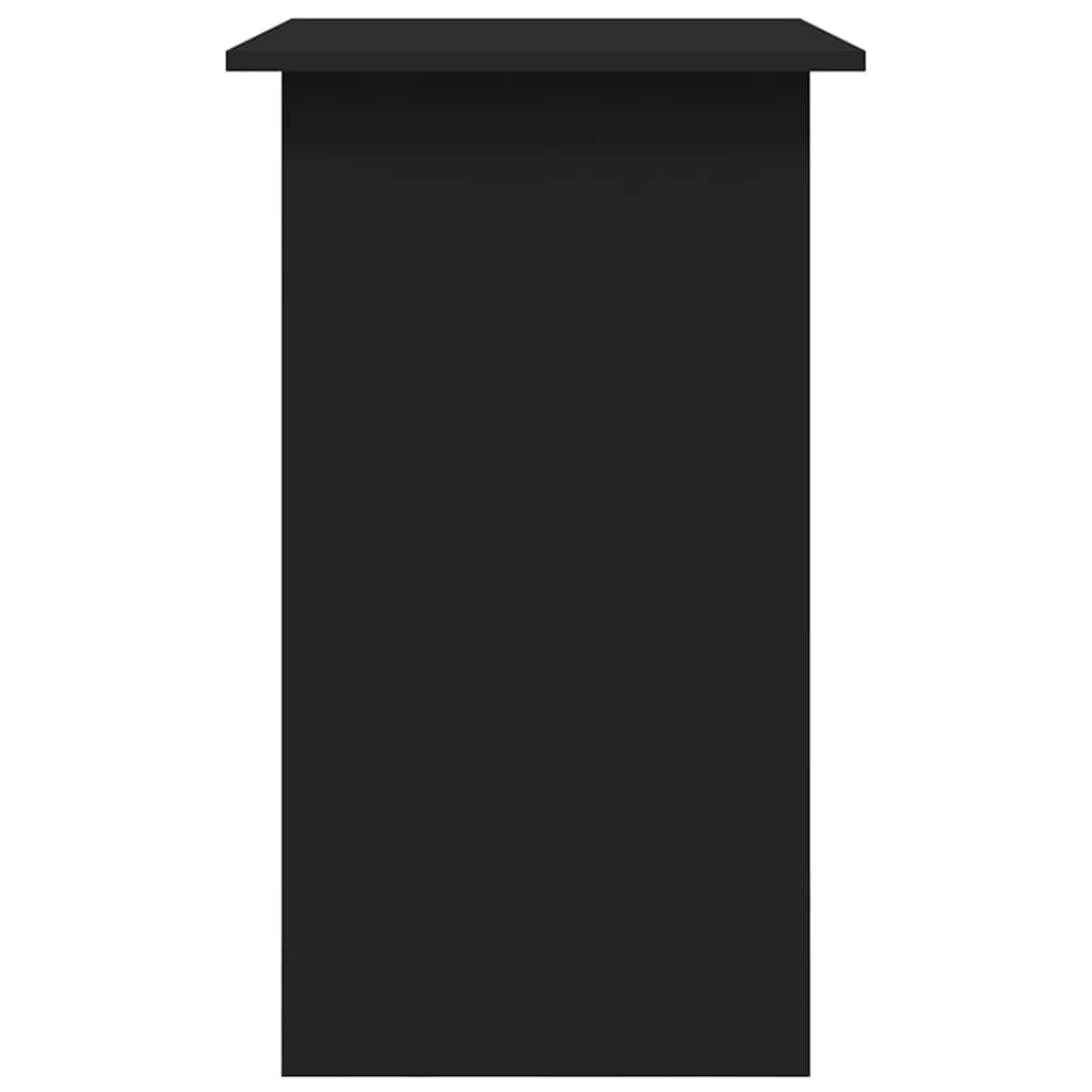 Scrivania Nera 80x45x74 cm in Legno Multistrato 801365