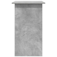 Scrivania Grigio Cemento 80x45x74 cm in Truciolato cod mxl 64458