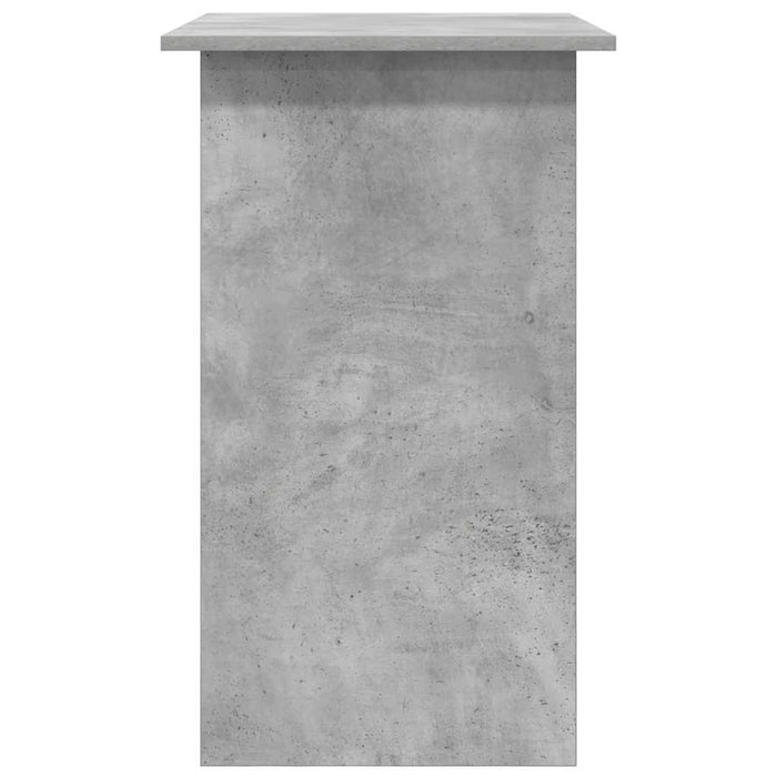Scrivania Grigio Cemento 80x45x74 cm in Truciolato cod mxl 64458