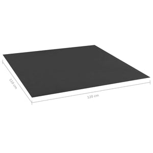 Contenitore per sabbiera 120 x 110 cm nero 02_0005046