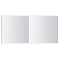 Piastrelle a Specchio 48 pz Quadrate in Vetro 3051490