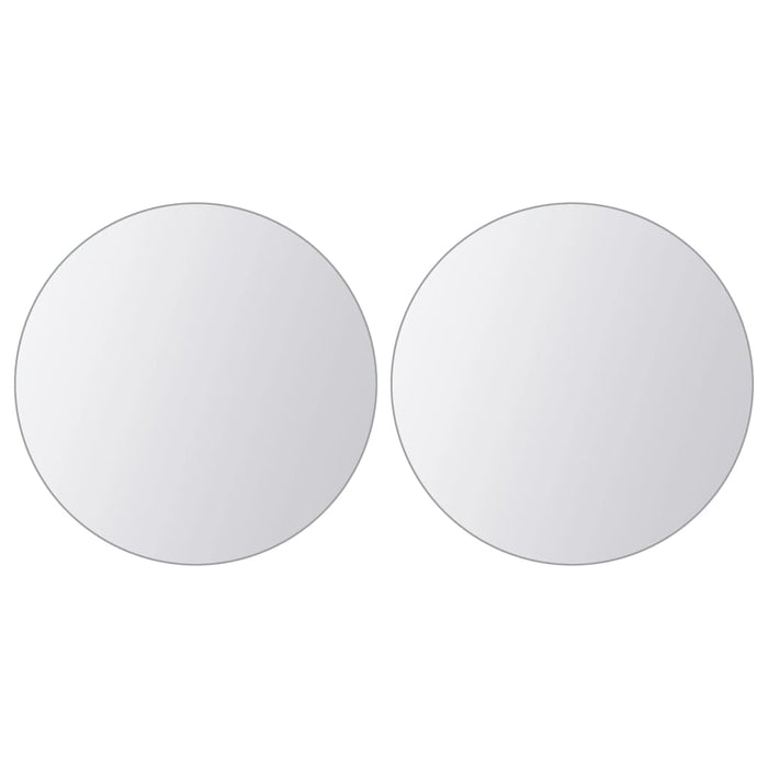 Piastrelle a Specchio 16 pz-Specchio decorativo Rotonde in Vetro
