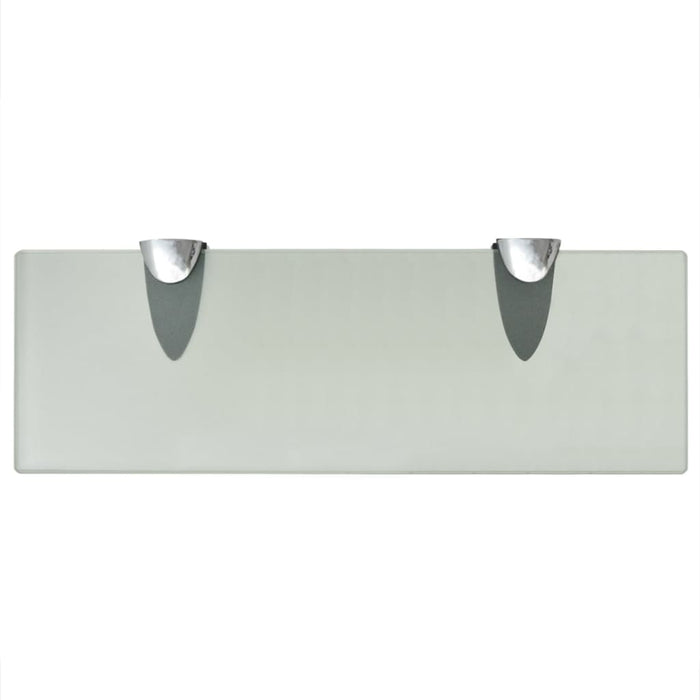 Mensole Galleggianti 2 pz in Vetro 30x10 cm 8 mm 3051510