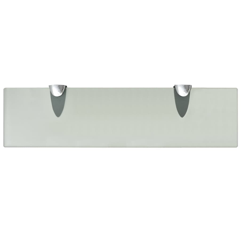 Mensole Galleggianti 2 pz in Vetro 40x10 cm 8 mm 3051511