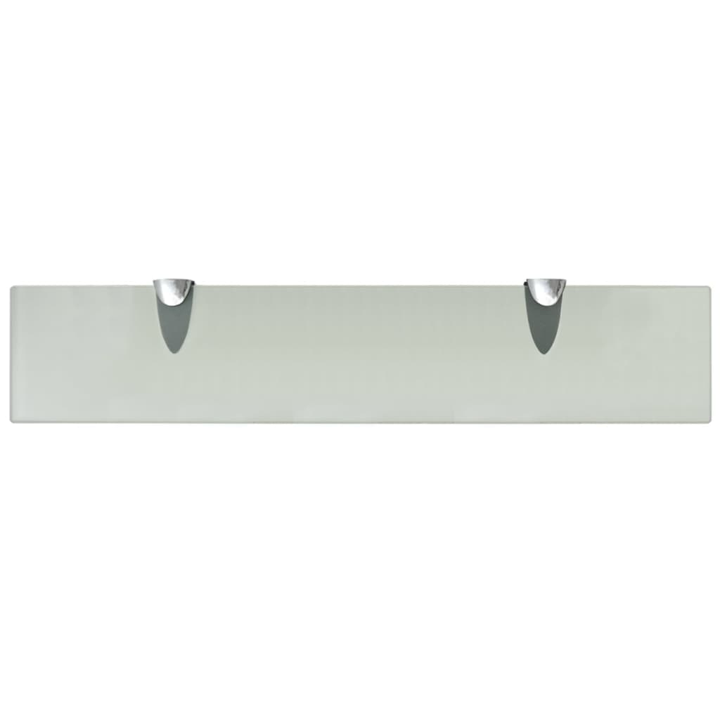 Mensole Galleggianti 2 pz in Vetro 50x10 cm 8 mm 3051512