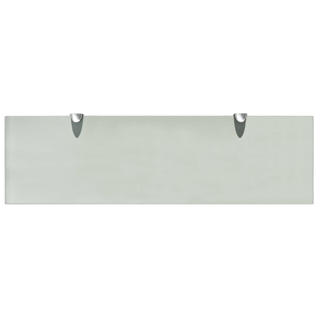 Mensole Galleggianti 2 pz in Vetro 70x20 cm 8 mm 3051538