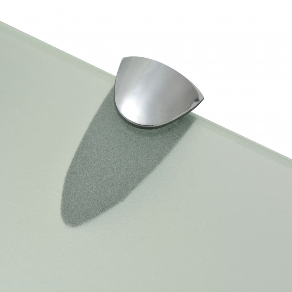 Mensole Galleggianti 2 pz in Vetro 80x20 cm 8 mm 3051539