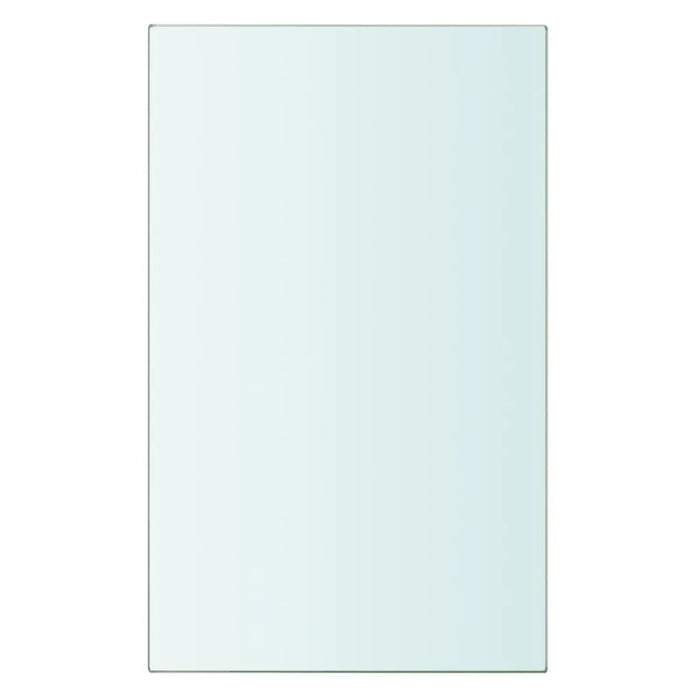 Mensole in Vetro Trasparente 2 pz 20x12 cm 3051542