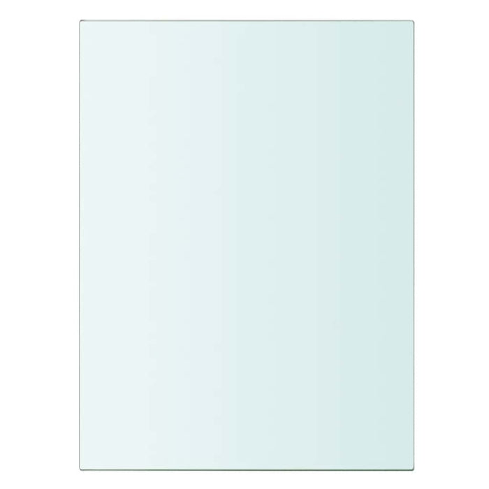 Mensole in Vetro Trasparente 2 pz 20x15 cm 3051543