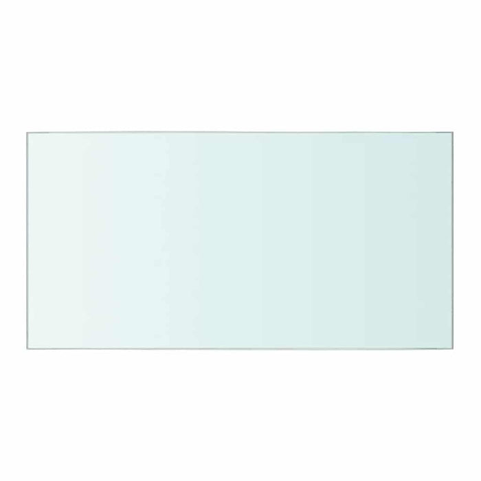 Mensole in Vetro Trasparente 2 pz 40x20 cm cod mxl 42745