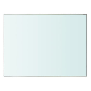 Mensole in Vetro Trasparente 2 pz 40x30 cm 3051556