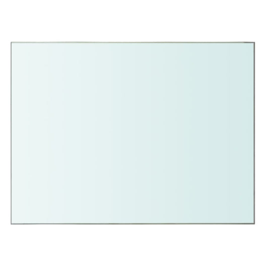 Mensole in Vetro Trasparente 2 pz 40x30 cm 3051556