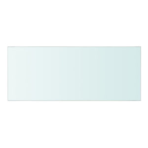 Mensole in Vetro Trasparente 2 pz 50x20 cm