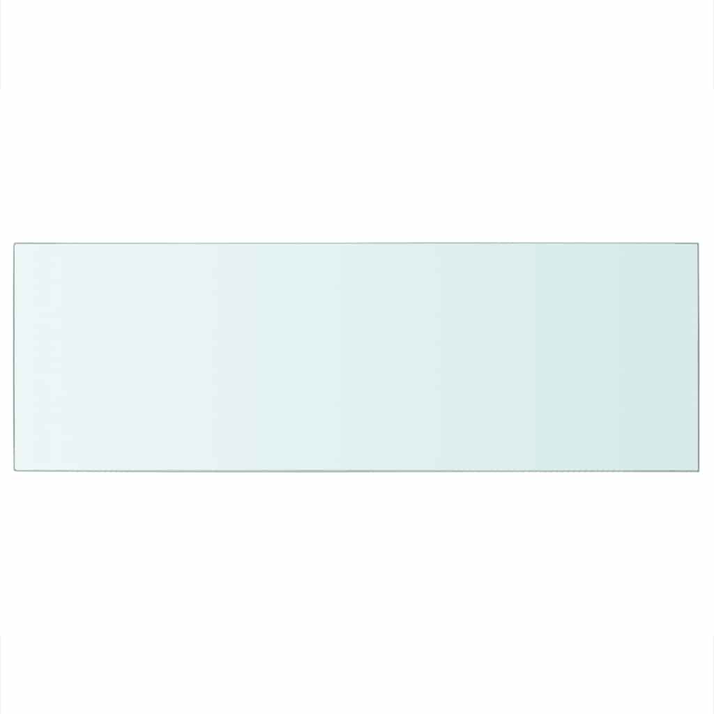 Mensole in Vetro Trasparente 2 pz 70x25 cm 3051570