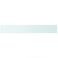 Mensole in Vetro Trasparente 2 pz 90x12 cm 3051577