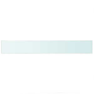 Mensole in Vetro Trasparente 2 pz 90x12 cm 3051577