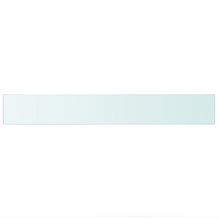 Mensole in Vetro Trasparente 2 pz 90x12 cm 3051577