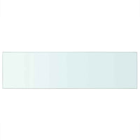 Mensole in Vetro Trasparente 2 pz 90x25 cm cod mxl 33314