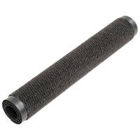 Tappeti Antipolvere 2 pz Rettangolari Trapuntati 40x60 cm Neri 3051602