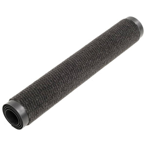 Tappeti Antipolvere 2 pz Rettangolari Trapuntati 80x120 cm Neri 3051610