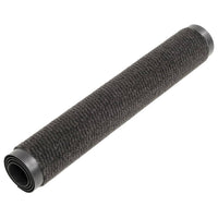 Tappeti Antipolvere 2 pz Rettangolari Trapuntati 90x150 cm Neri cod mxl 53537