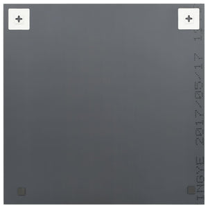 Specchi da Parete 2 pz 40x40 cm Quadrati in Vetro 3051621