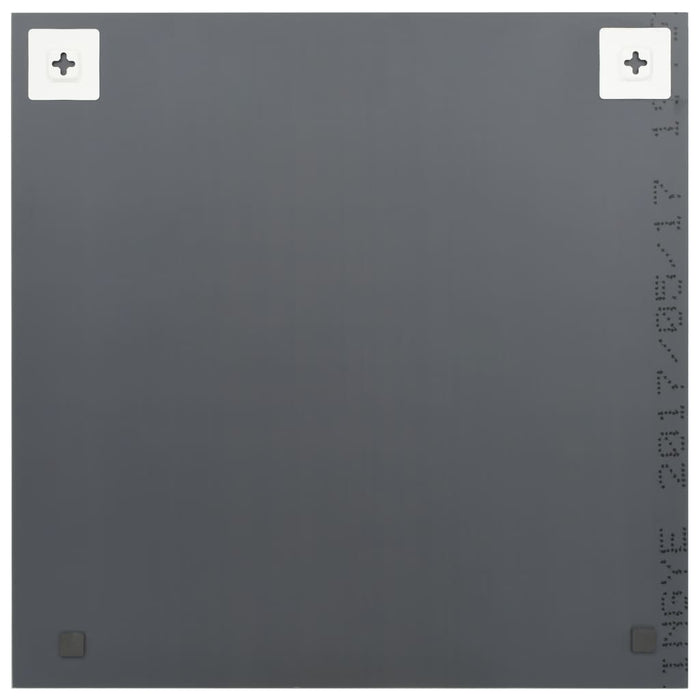 Specchi da Parete 2 pz 40x40 cm Quadrati in Vetro 3051621