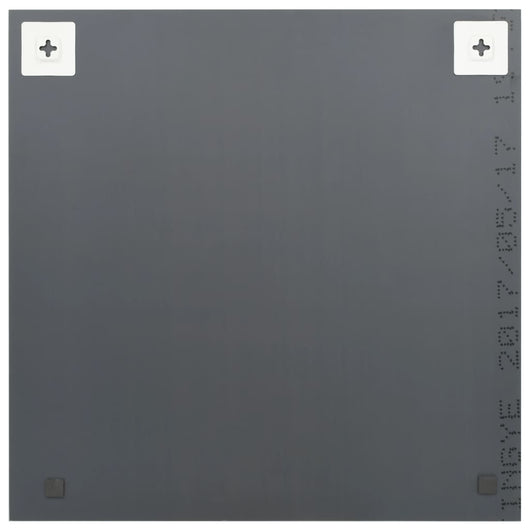 Specchi da Parete 2 pz 50x50 cm Quadrati in Vetro 3051622