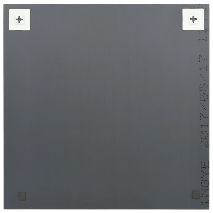 Specchi da Parete 2 pz 50x50 cm Quadrati in Vetro 3051622