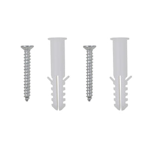 Specchi da Parete 2 pz 50x50 cm Quadrati in Vetro 3051622