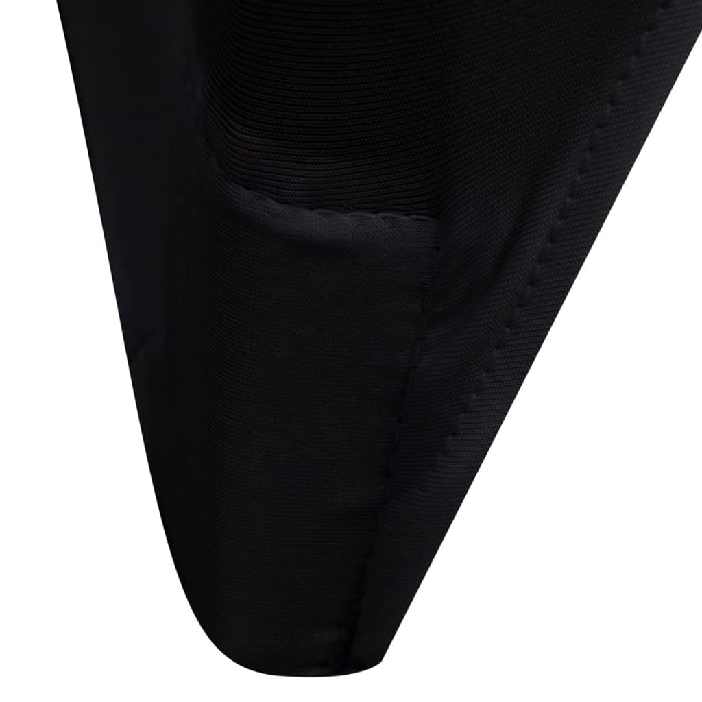 Coprisedie in Tessuto Elasticizzato Nero 18 pz cod mxl 53730
