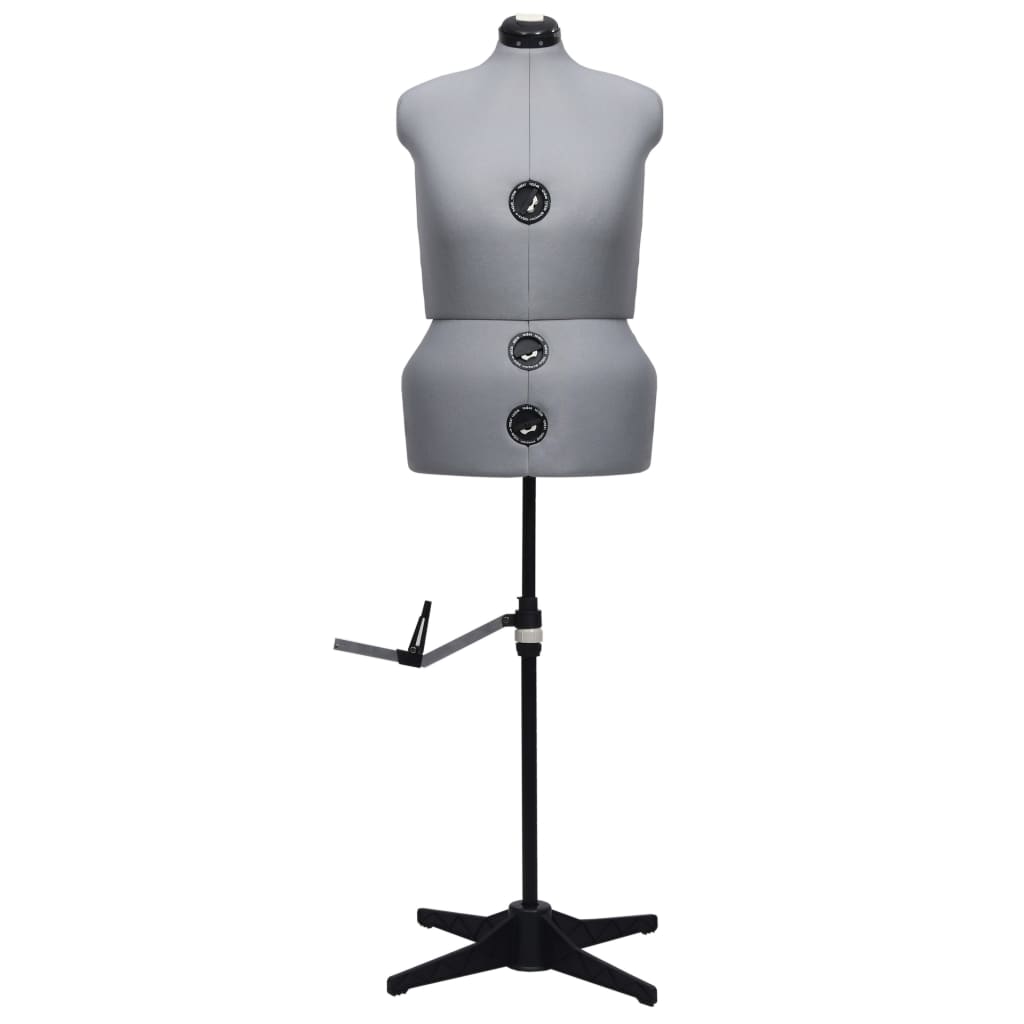 Manichino Femminile Regolabile Grigio Taglia L 44-50 cod mxl 69896