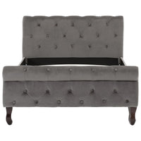 Giroletto Grigio in Velluto 100x200 cm 288558