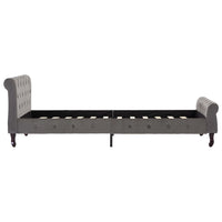 Giroletto Grigio in Velluto 100x200 cm 288558