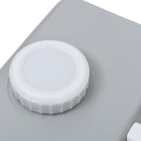 Serbatoio d'Acqua con Ruote per Campeggio 25 L Grigio 30132