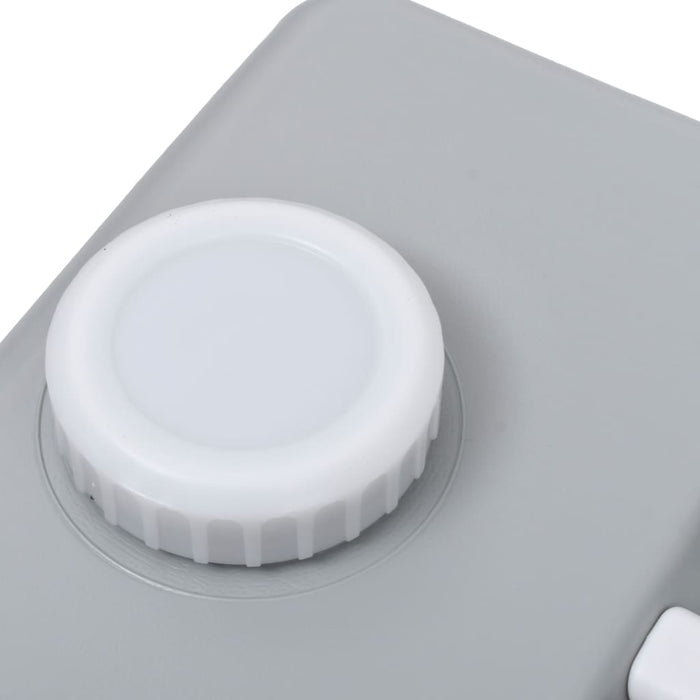 Serbatoio d'Acqua con Ruote per Campeggio 25 L Grigio 30132