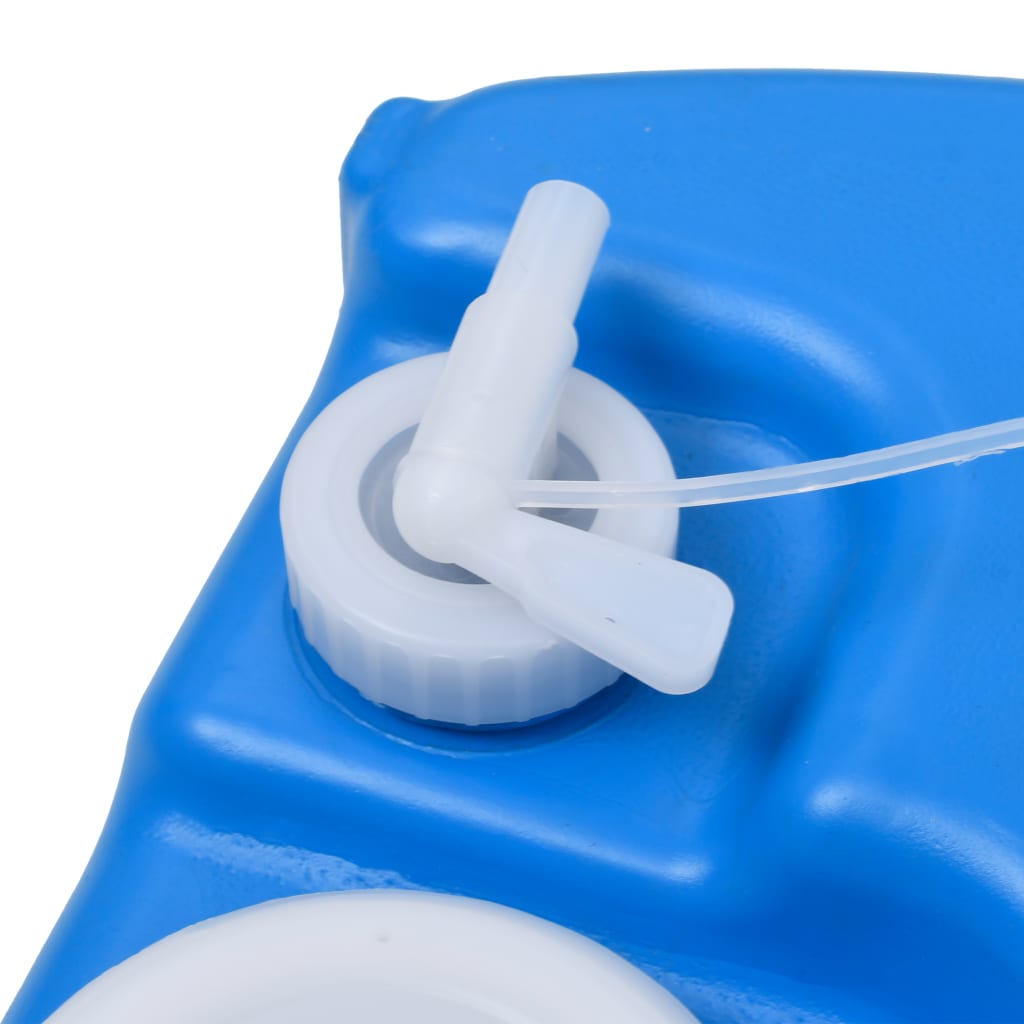 Serbatoio d'Acqua con Ruote per Campeggio 40 L Blu 30133