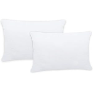 Imbottitura per Cuscini 2 pz 50x30 cm Bianco 134585