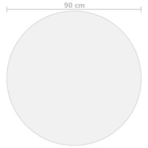 Protezione Tavolo Opaca Ø 90 cm 2 mm in PVC 288250