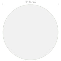 Protezione Tavolo Trasparente Ø 110 cm 1,6 mm in PVC 288253