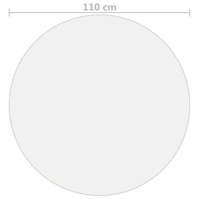 Protezione Tavolo Trasparente Ø 110 cm 1,6 mm in PVC 288253