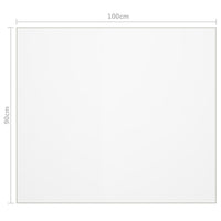 Protezione Tavolo Opaca 100x90 cm 1,6 mm PVC 288260