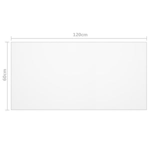 Protezione Tavolo Opaca 120x60 cm 1,6 mm PVC 288262