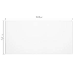 Protezione Tavolo Opaca 180x90 cm 2 mm PVC cod mxl 61931
