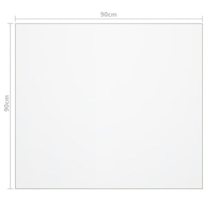 Protezione Tavolo Opaca 90x90 cm 2 mm PVC cod mxl 56614