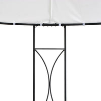 Gazebo 300x290 cm Bianco Rotondo 310030