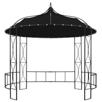 Gazebo 300x290 cm Antracite Rotondo 310031
