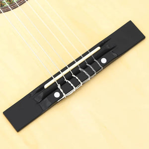 Chitarra Classica per Principianti Nera 4/4 39" in Tiglio    cod mxl 71092