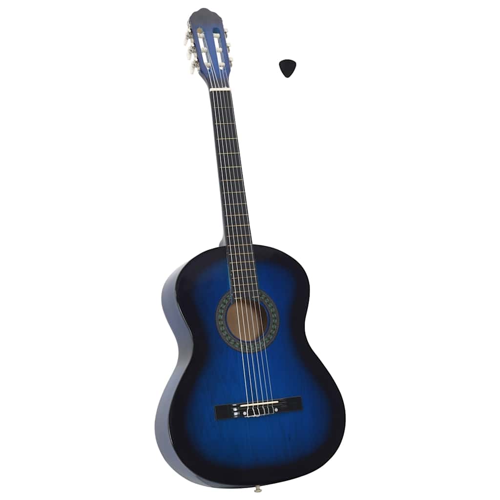 Chitarra Classica per Principianti Blu 4/4 39" in Tiglio      cod mxl 73411